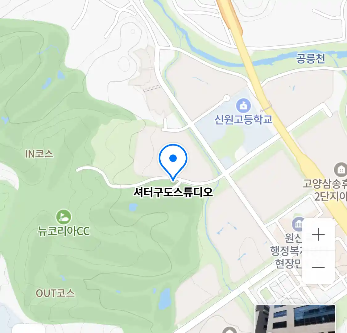 셔터구도스튜디오 위치