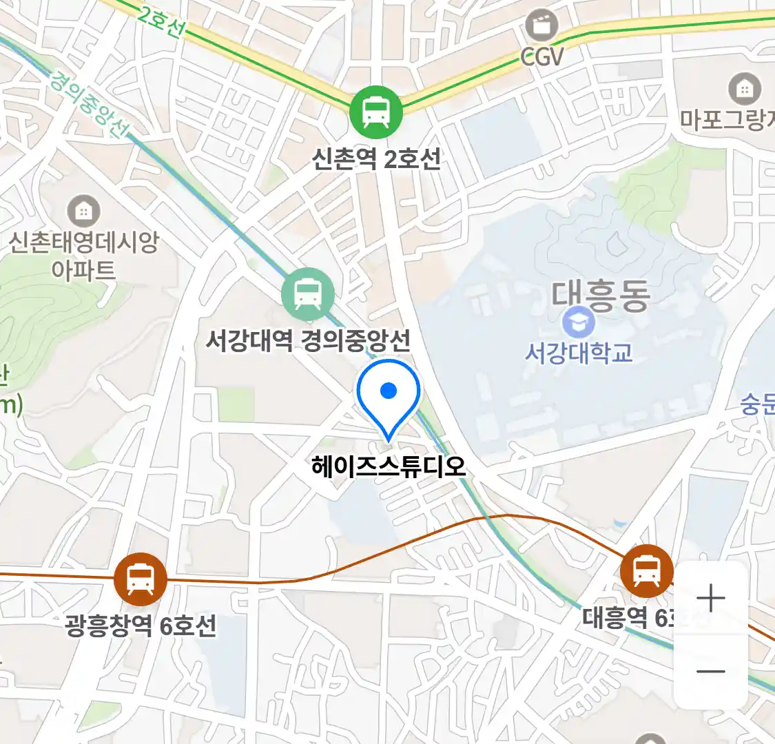 헤이즈스튜디오 위치