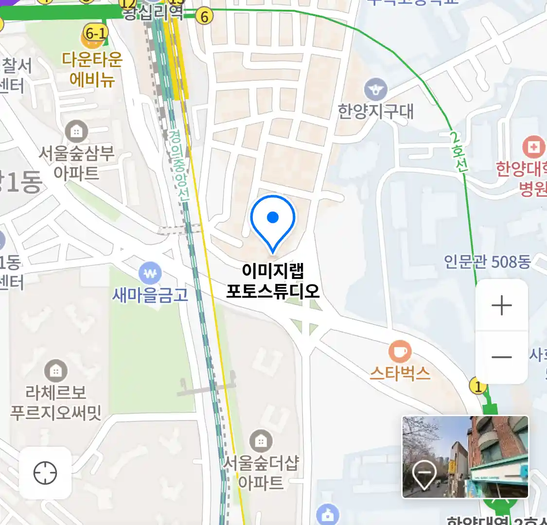 이미지랩 포토스튜디오 위치