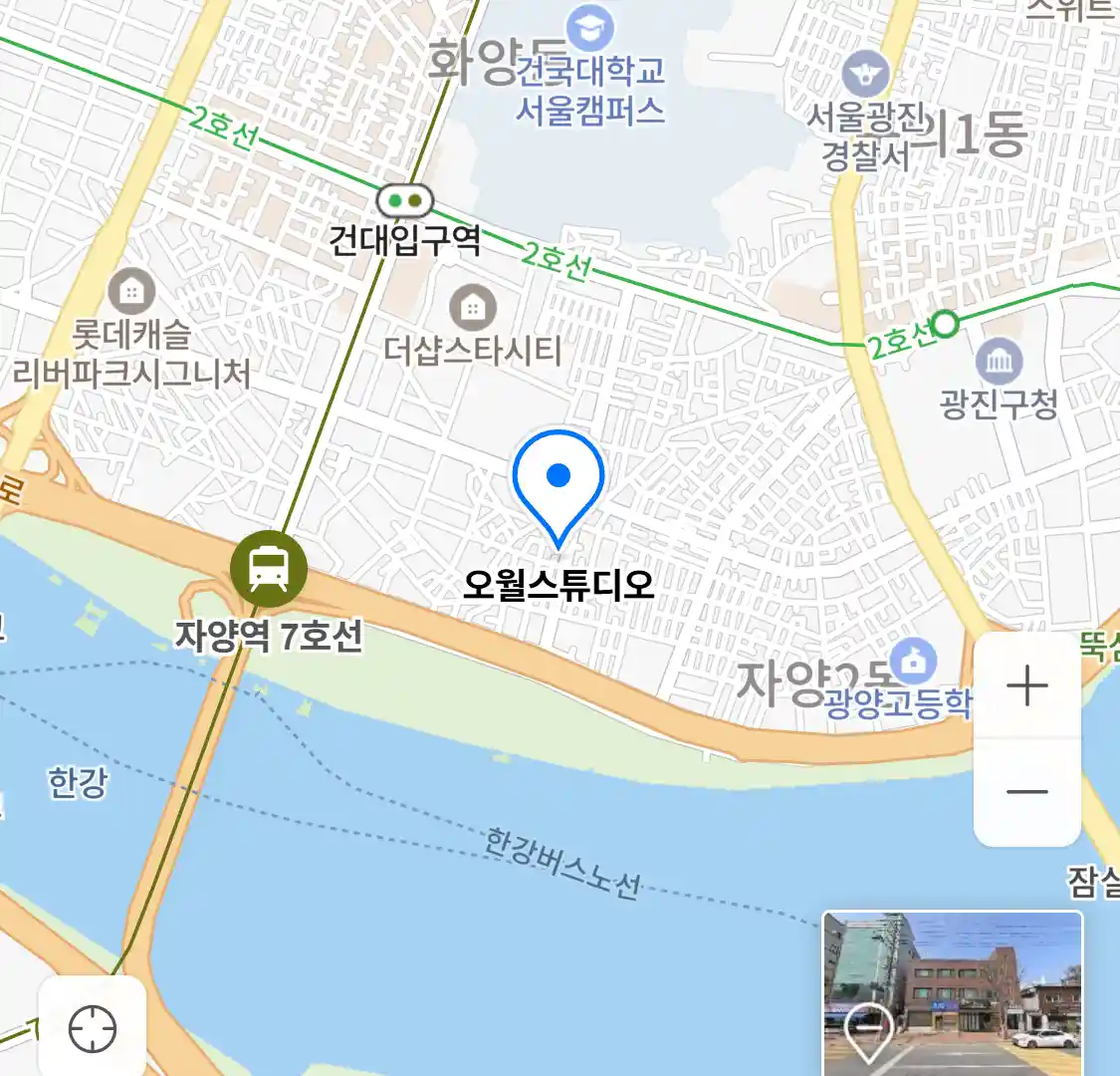 오월스튜디오 위치