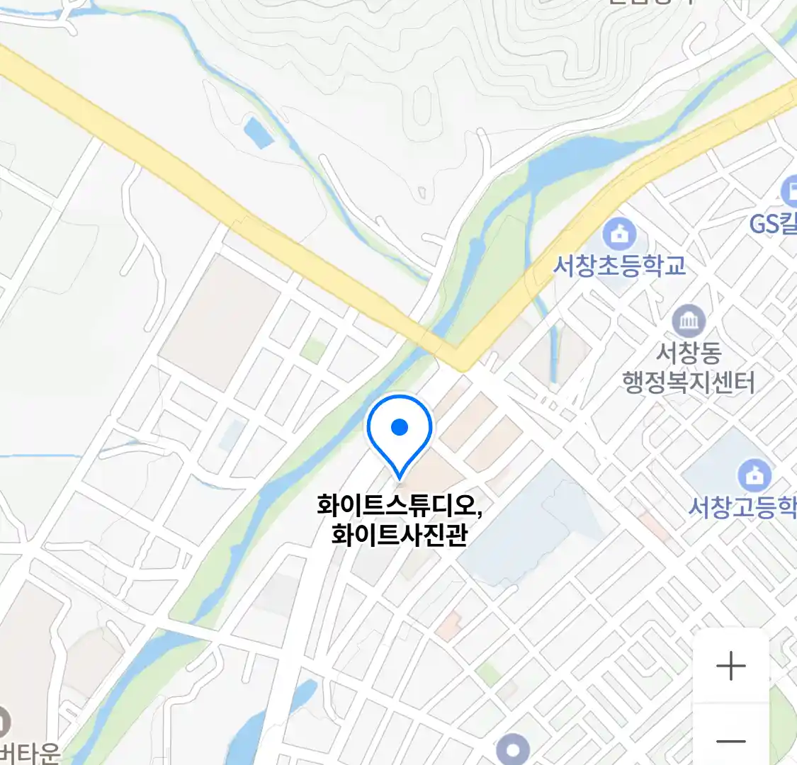 화이트스튜디오, 화이트사진관 위치