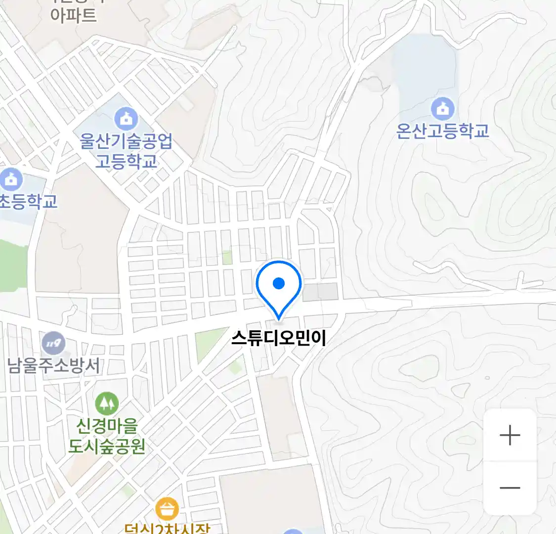 스튜디오민이 위치