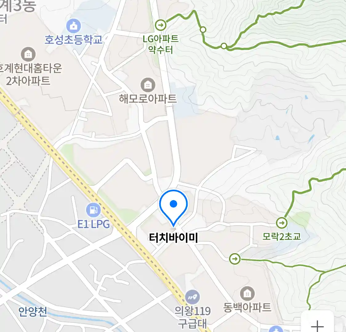 터치바이미 위치