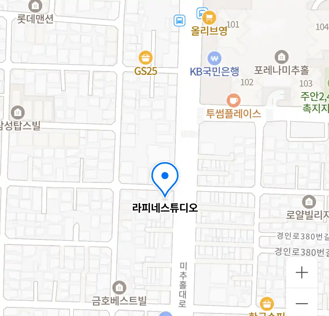 라피네스튜디오 위치