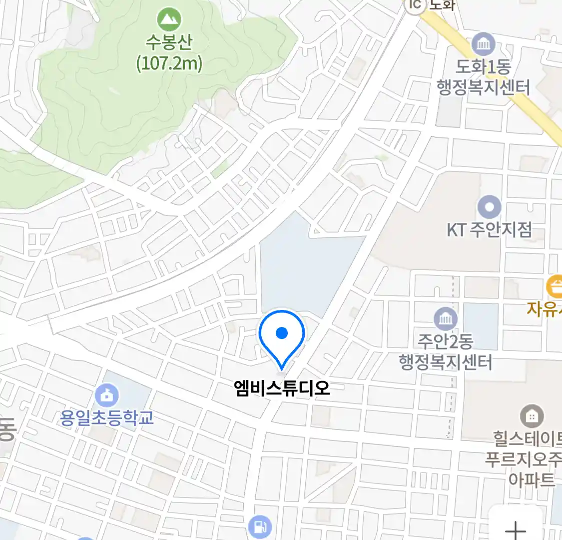 엠비스튜디오 위치