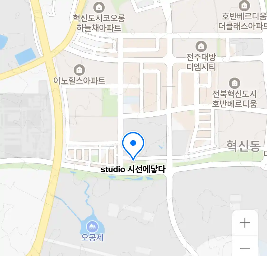 studio 시선에닿다 위치