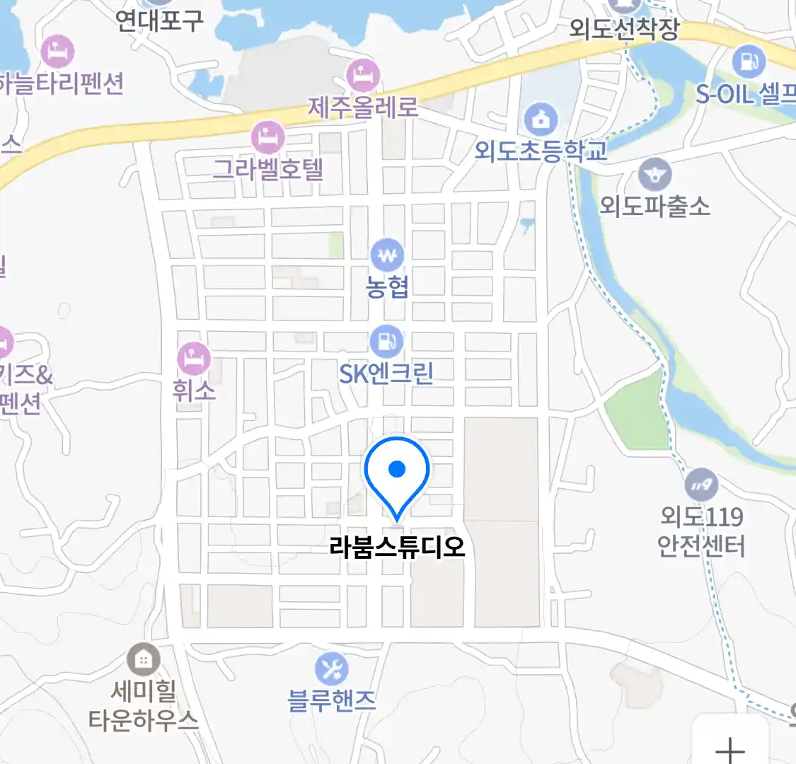 라붐스튜디오 지도