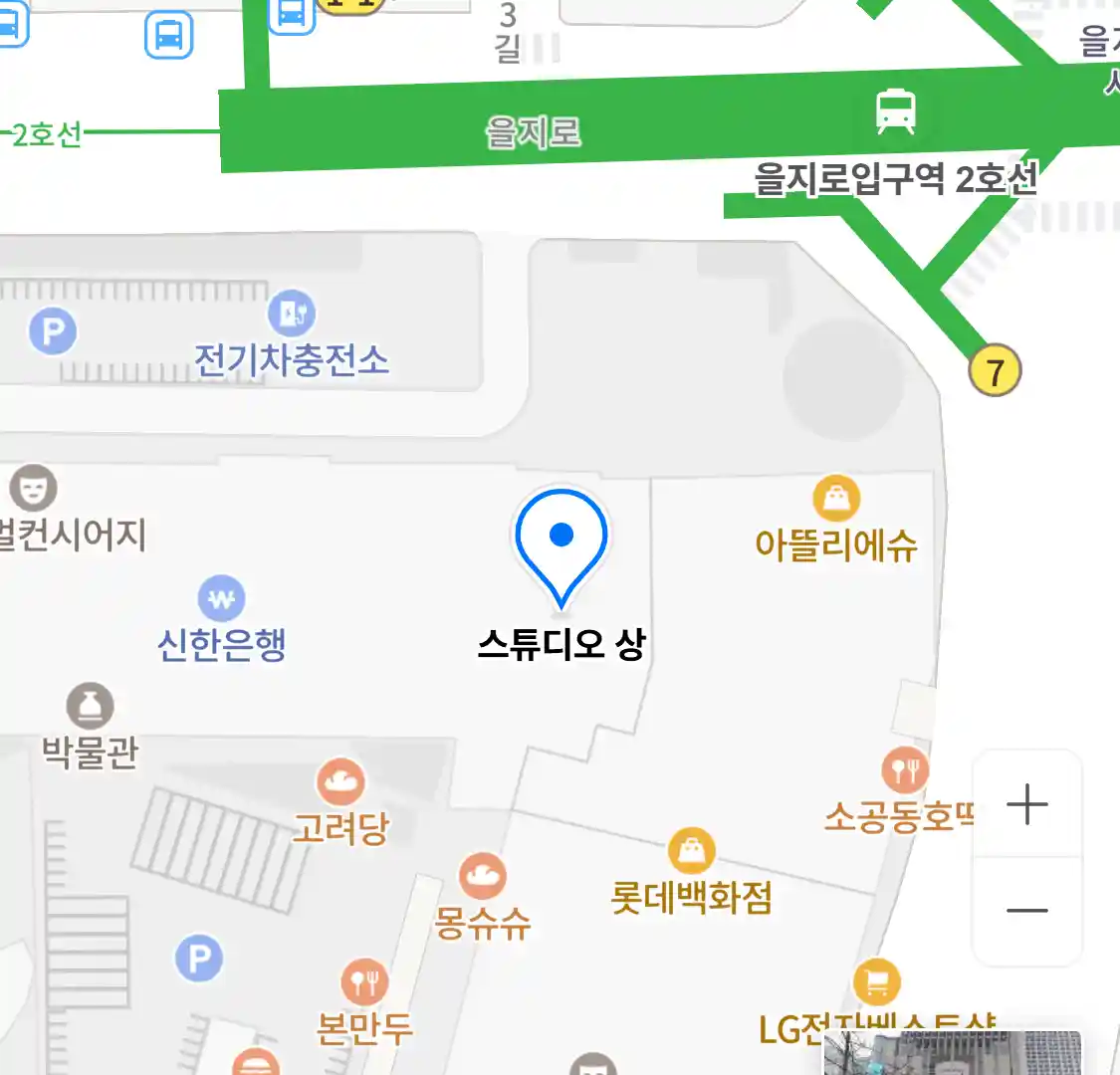 스튜디오 상 위치