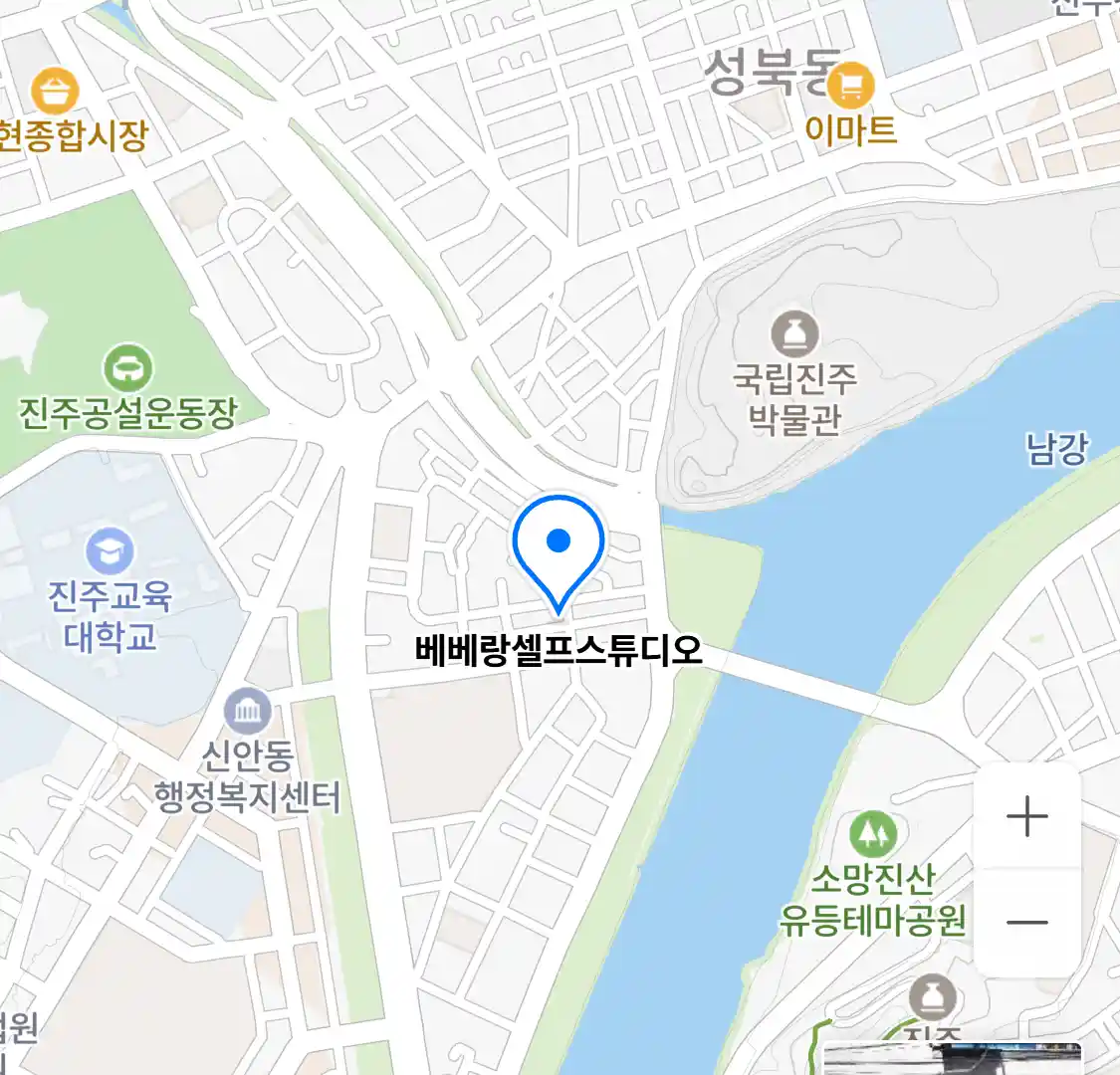 베베랑셀프스튜디오 위치