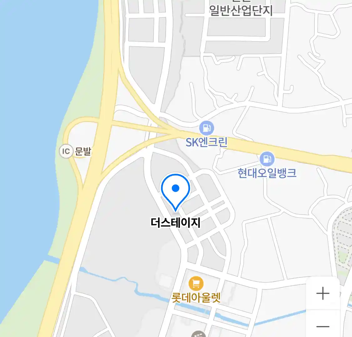 더스테이지 위치