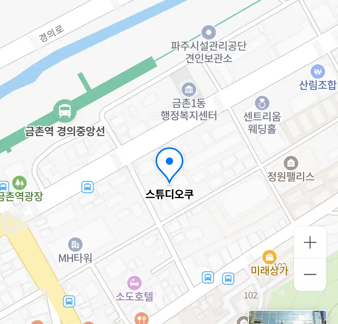 스튜디오쿠 위치