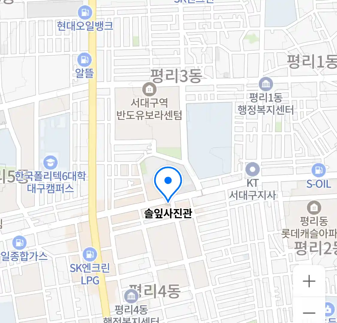 솔잎사진관 위치