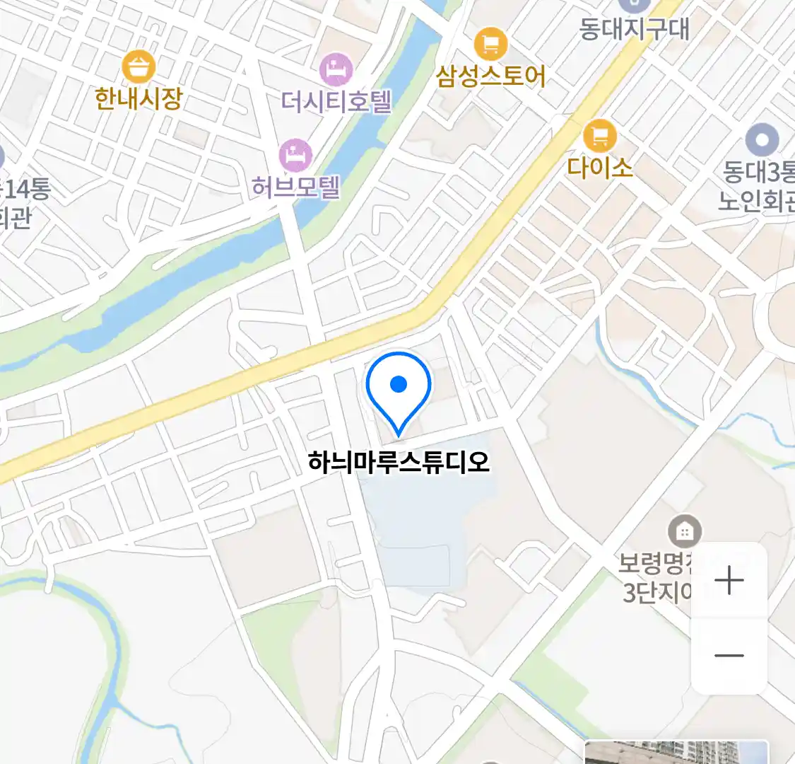 하늬마루스튜디오 위치