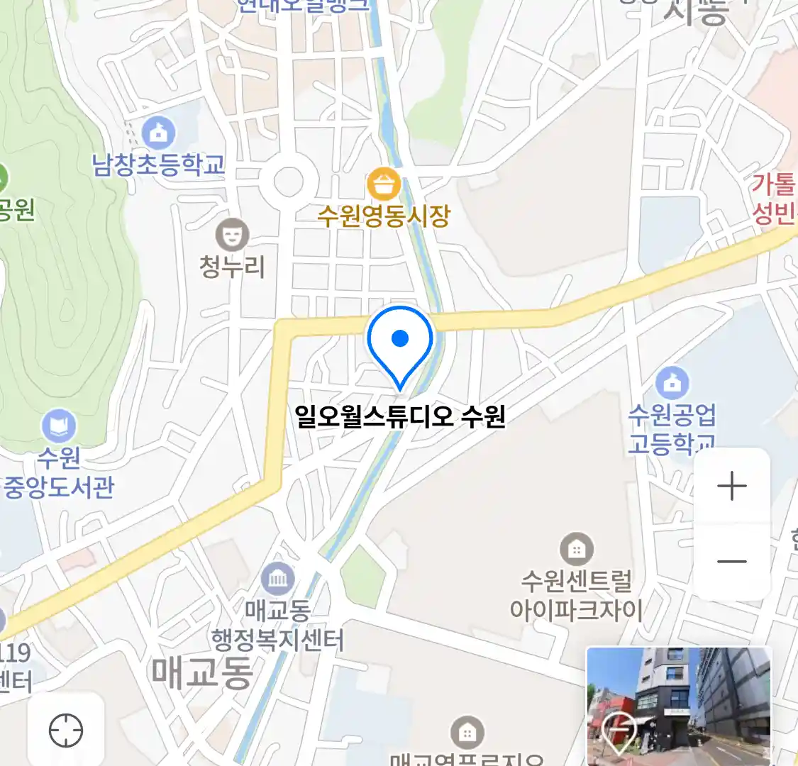 일오월스튜디오 수원 위치