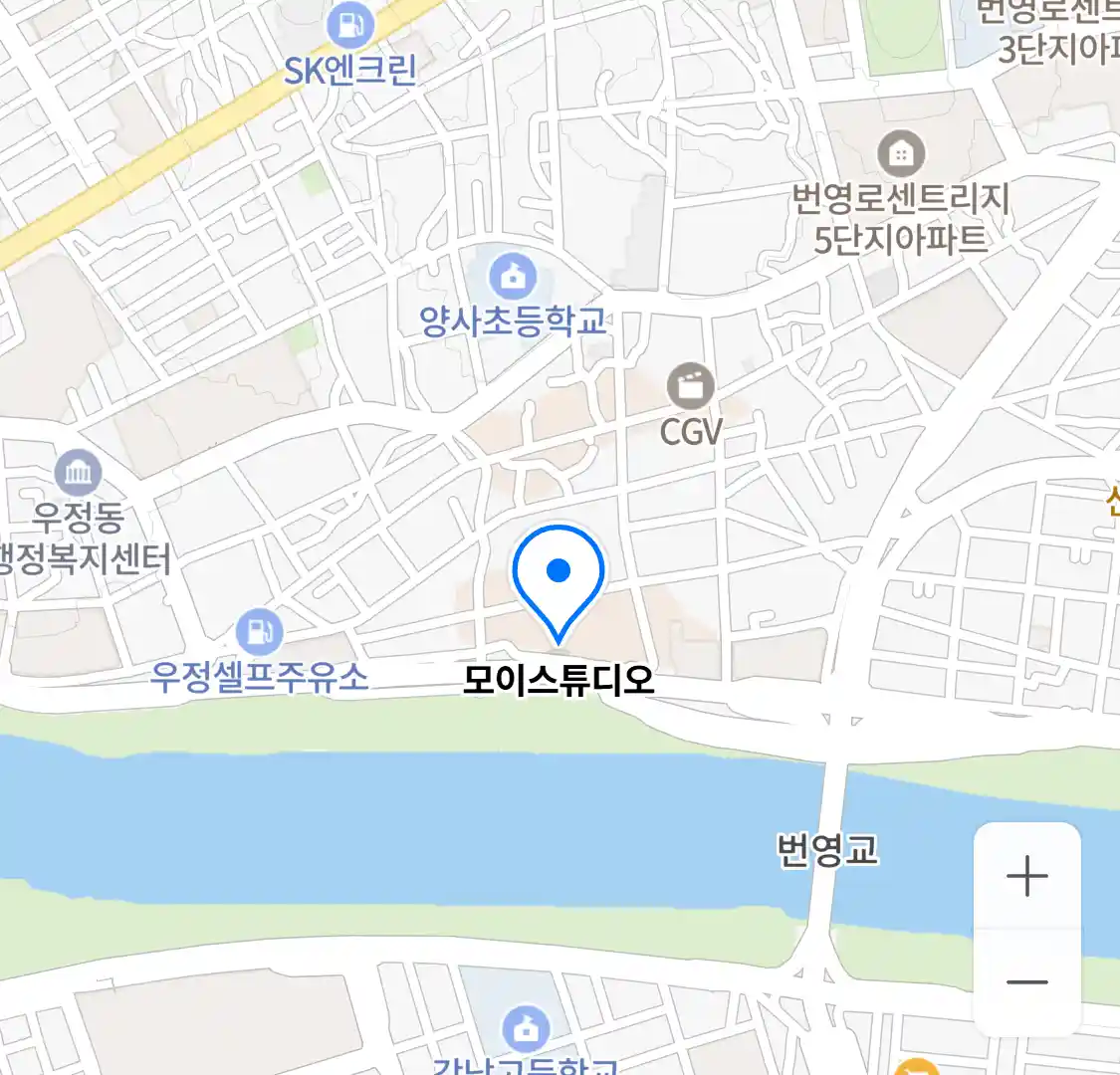 모이스튜디오 위치