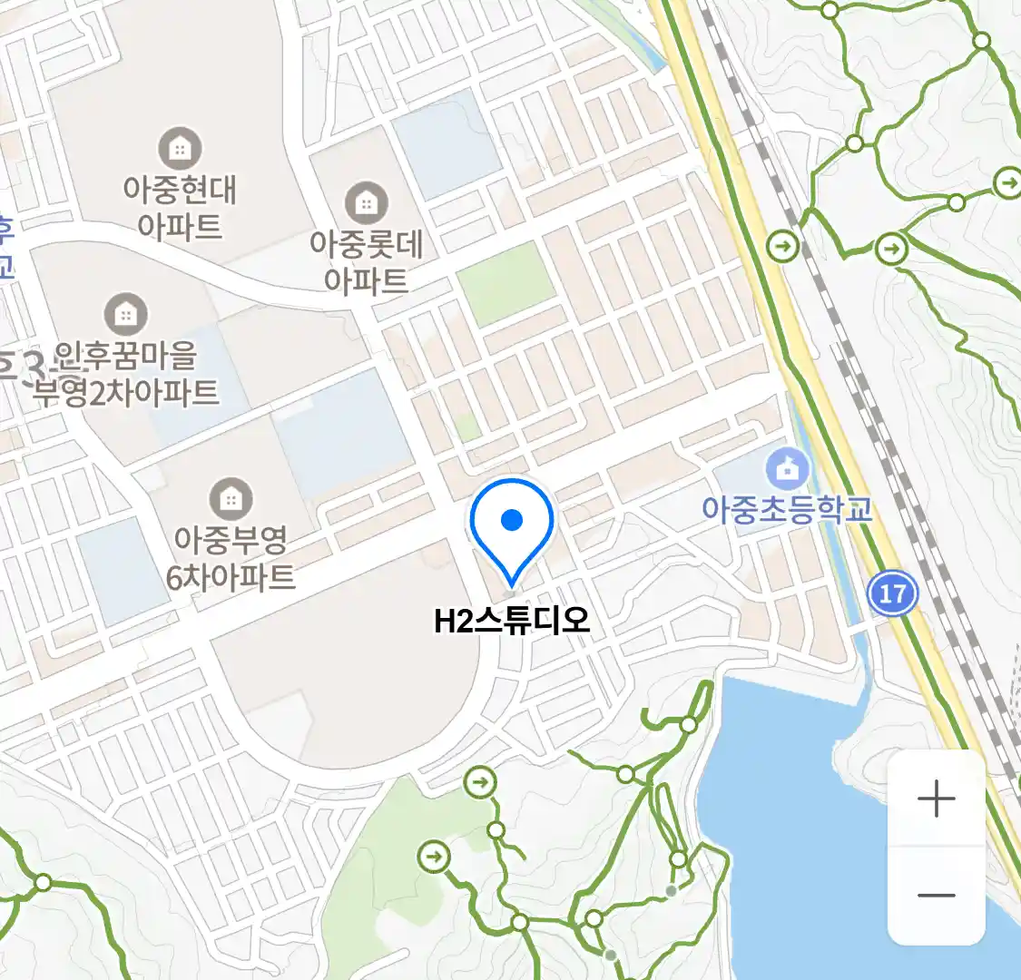 H2스튜디오 위치