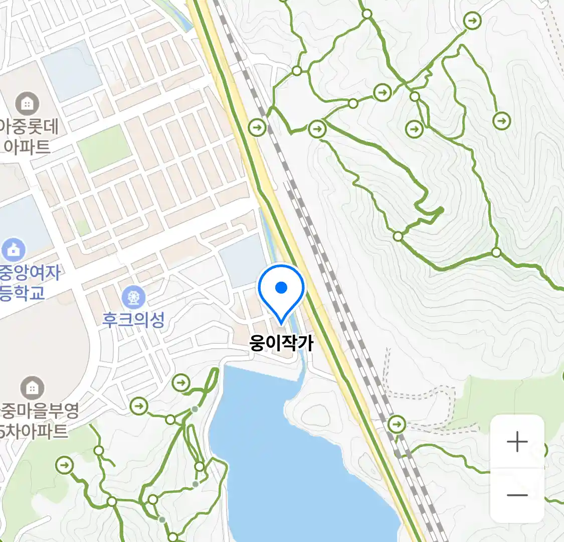 웅이작가 위치