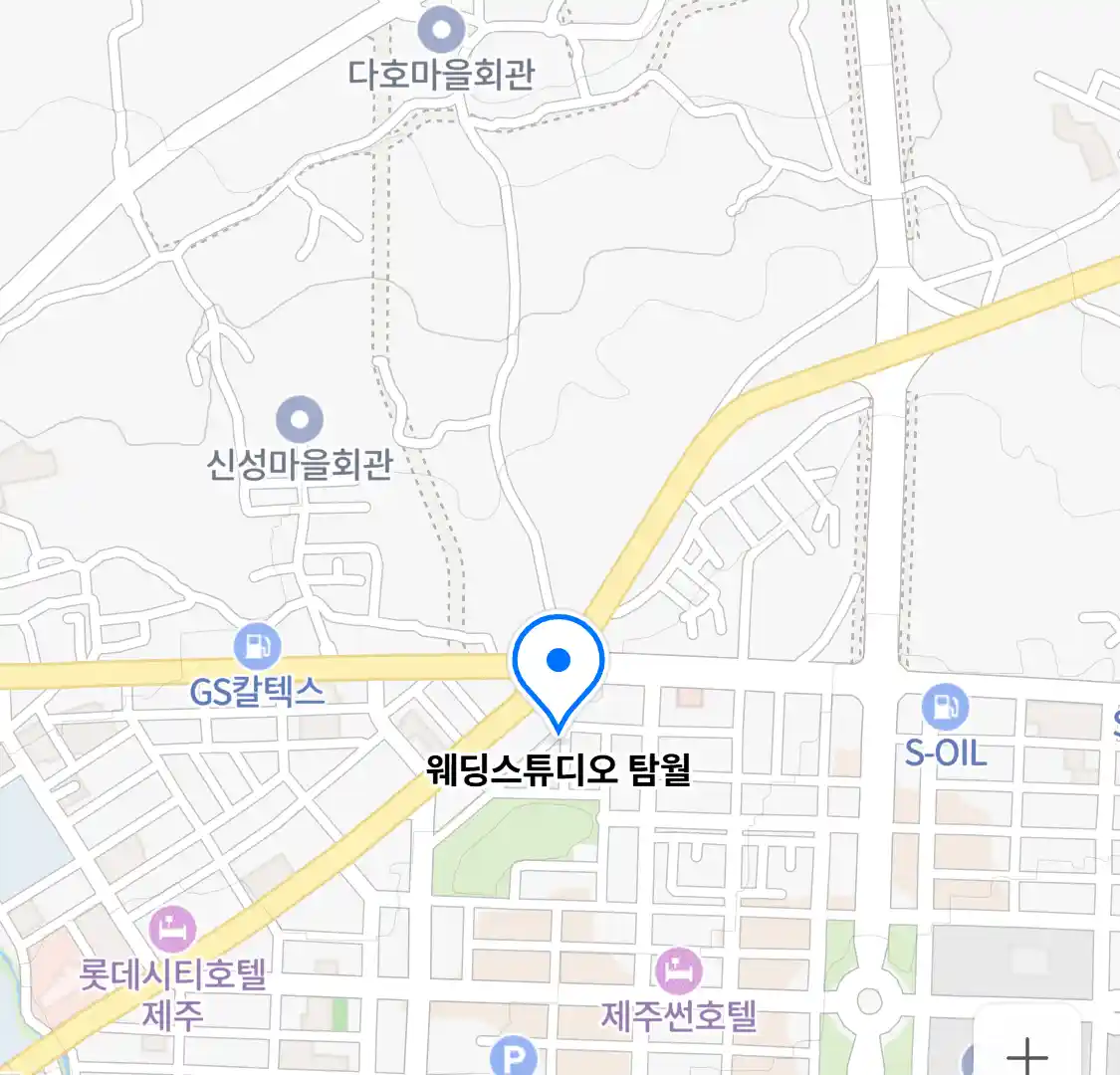 웨딩스튜디오 탐월 위치