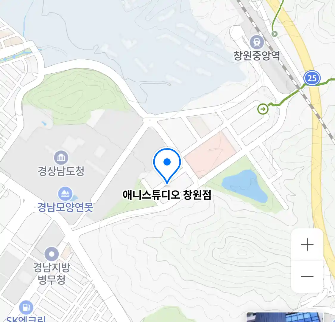 애니스튜디오 창원점 위치