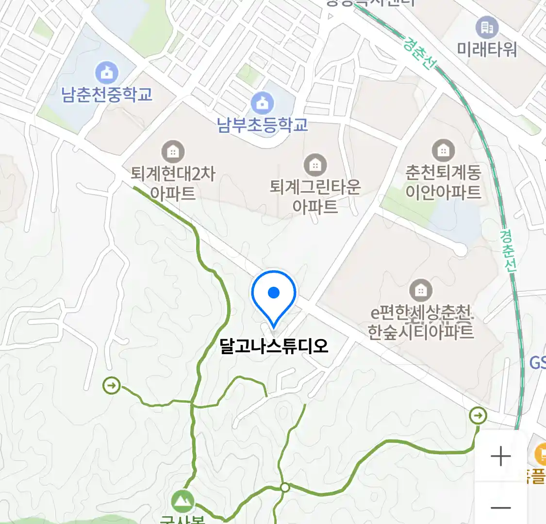 달고나스튜디오 위치