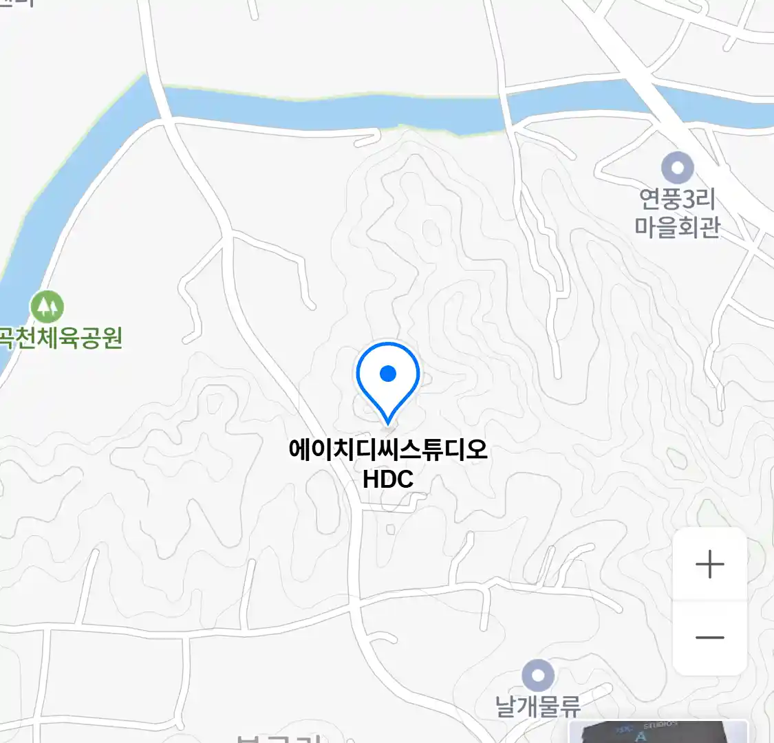 에이치디씨스튜디오 HDC 위치