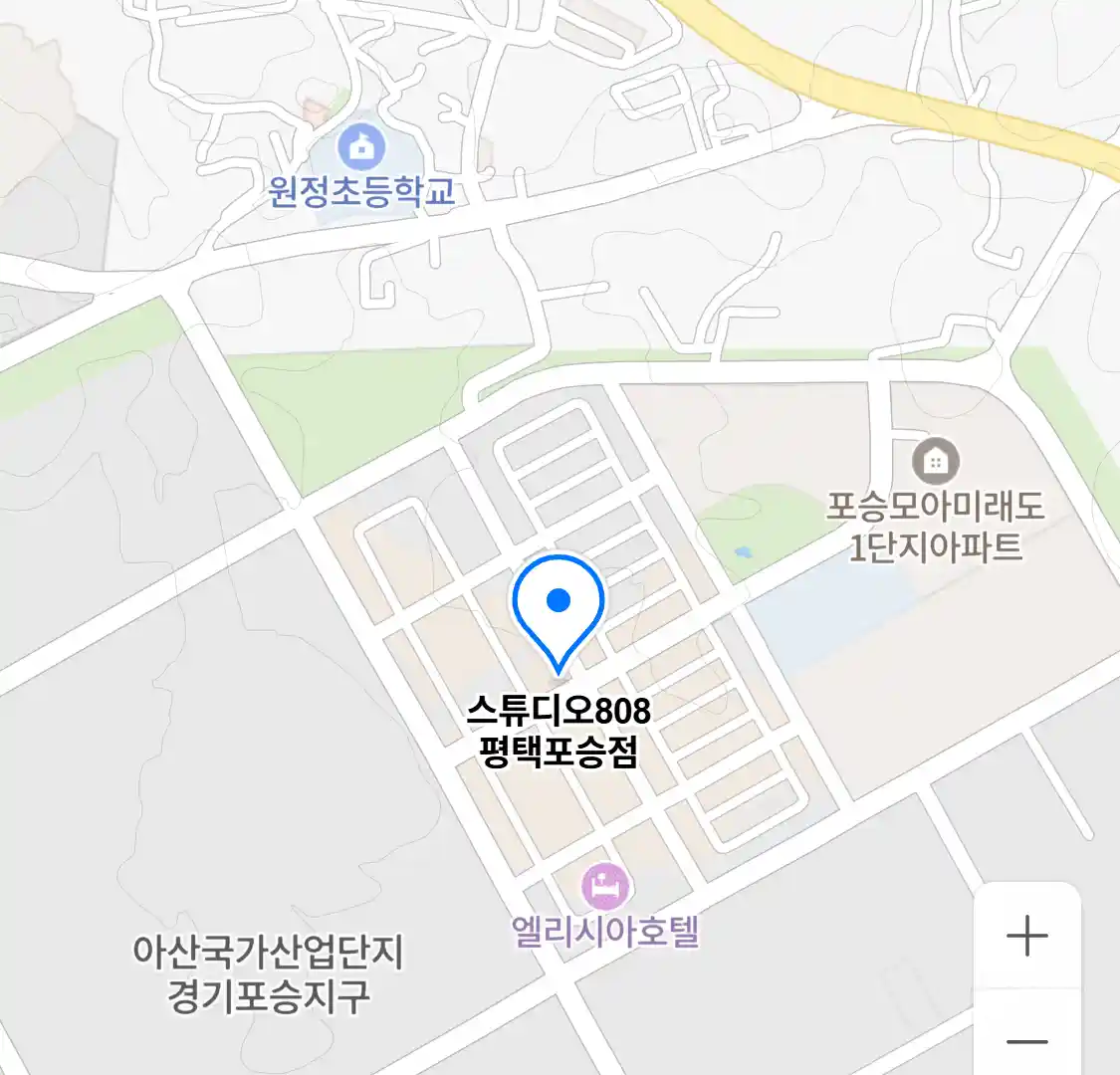 스튜디오808 평택포승점 위치