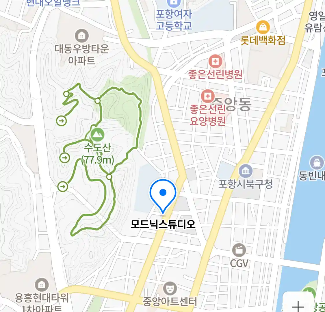 모드닉스튜디오 위치