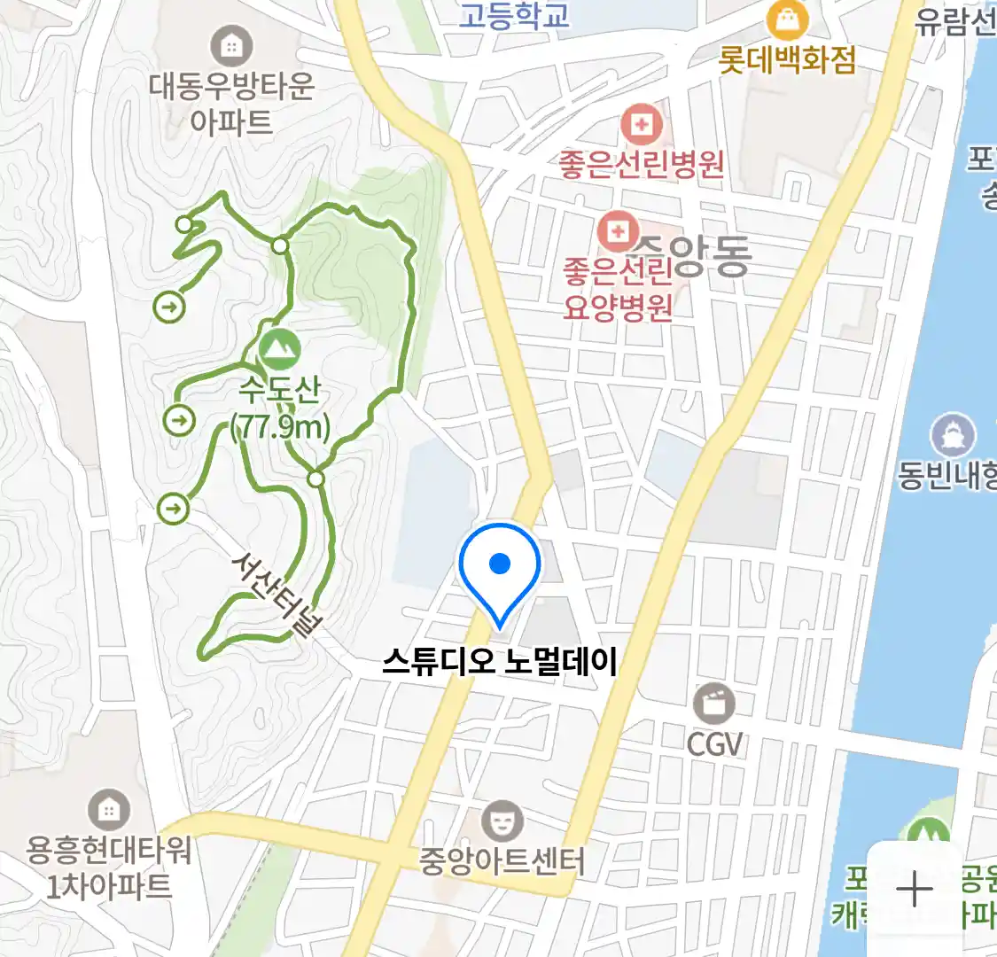 스튜디오 노멀데이 위치