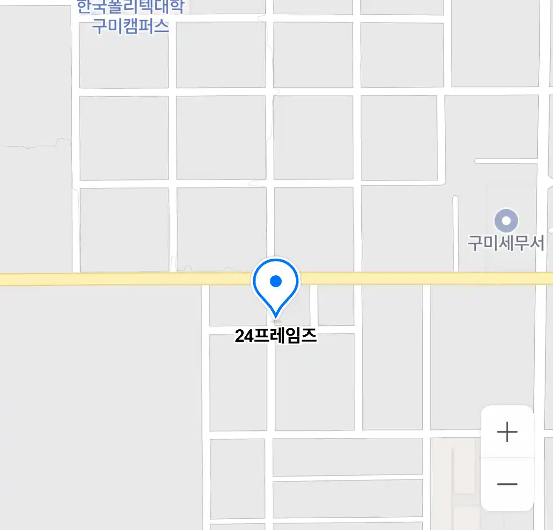 24프레임즈 위치