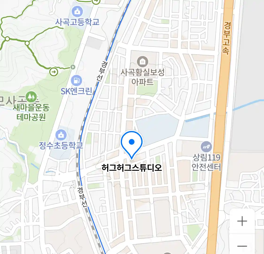 허그허그스튜디오 위치