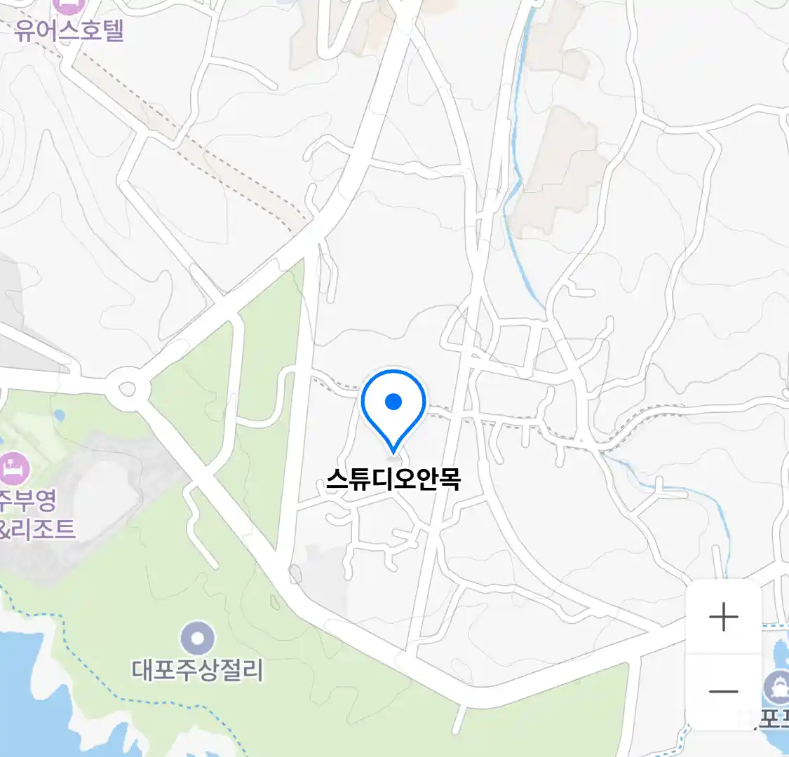 스튜디오안목 위치