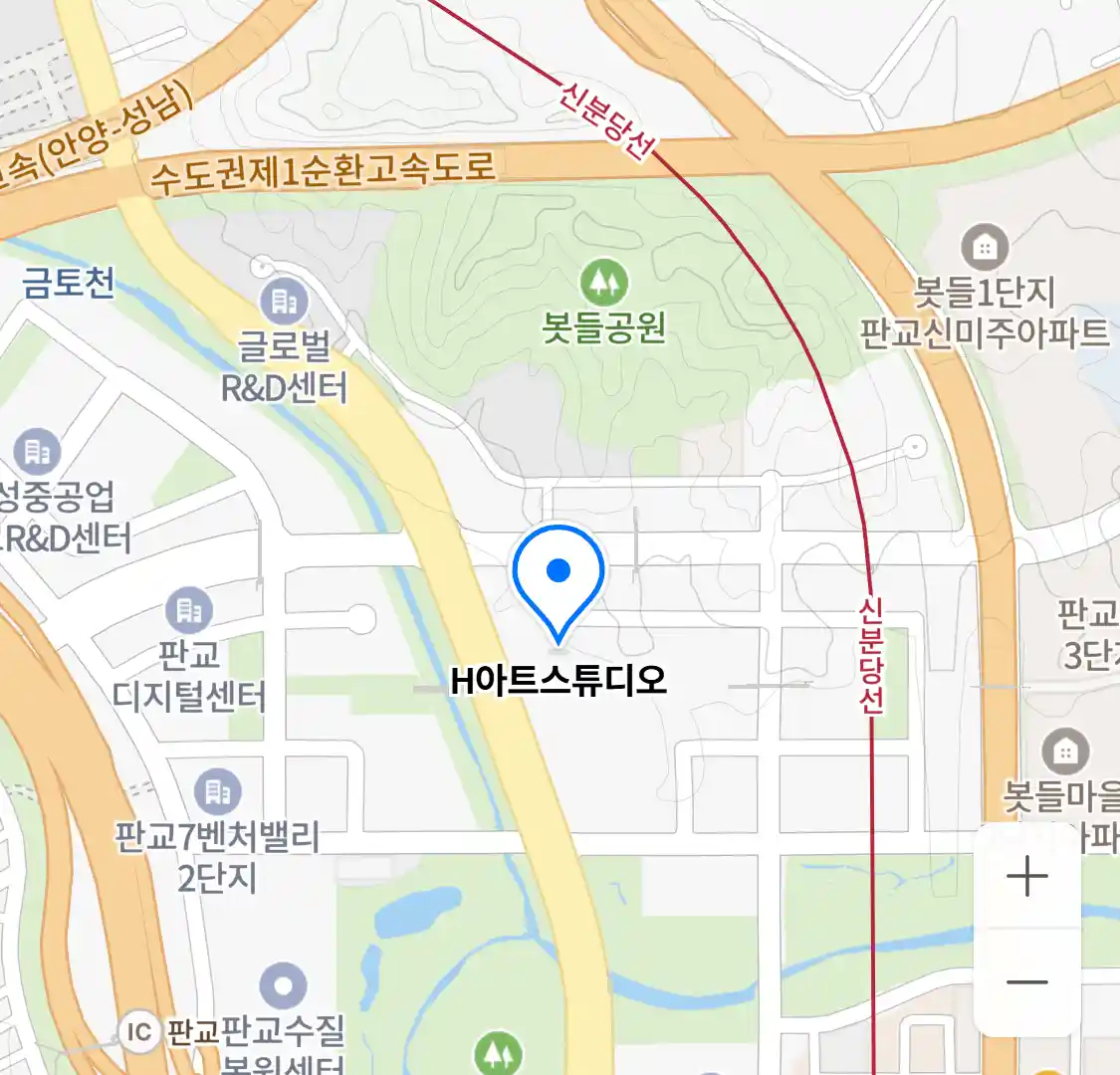 H아트스튜디오 위치