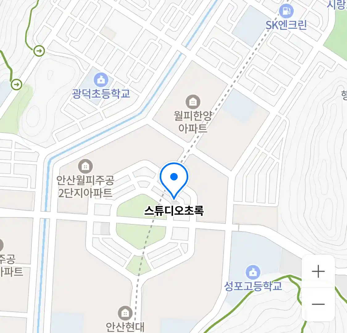 스튜디오초록 위치