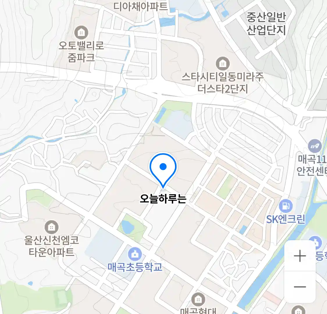 오늘하루는 위치