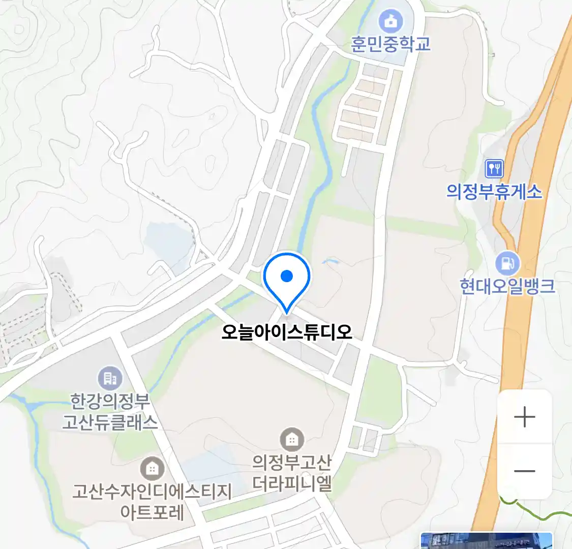 오늘아이스튜디오 위치