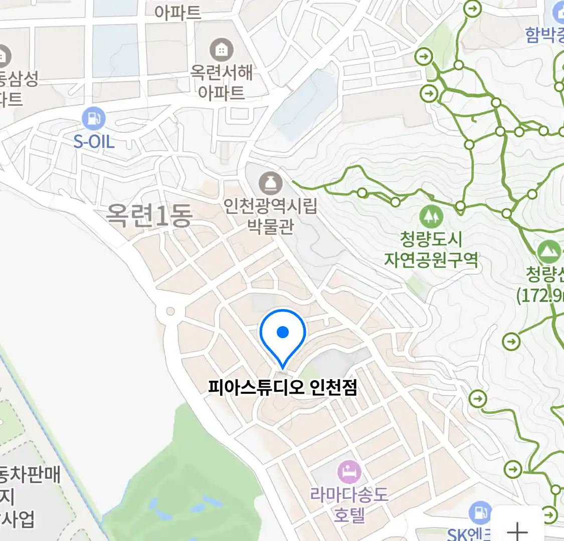 피아스튜디오 인천점 위치