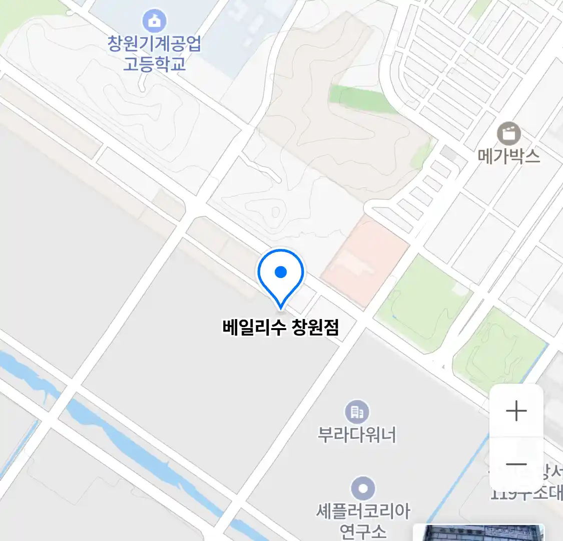 베일리수 창원점 위치